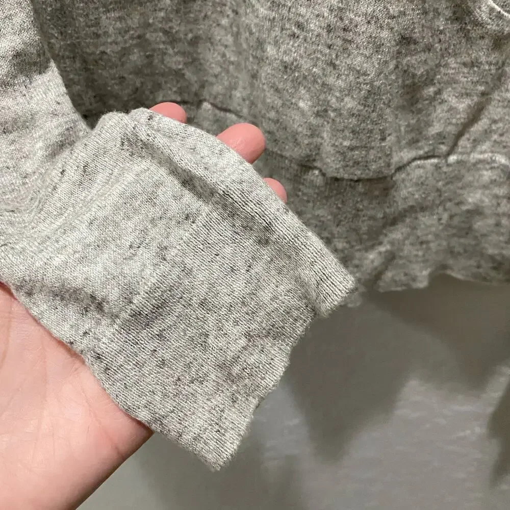 Gap Gray Lightweight Hooded Sweater Size XS